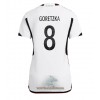 Officiële Voetbalshirt Duitsland Leon Goretzka 8 Thuis WK 2022 - Dames